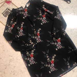 H&M tunic style long sleeve dress